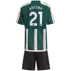Manchester United Antony 21 Uittenue 2023-24  - Kids